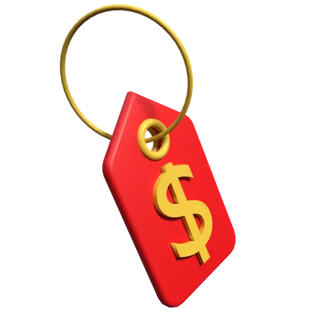 Price Tag  3D Illustration
