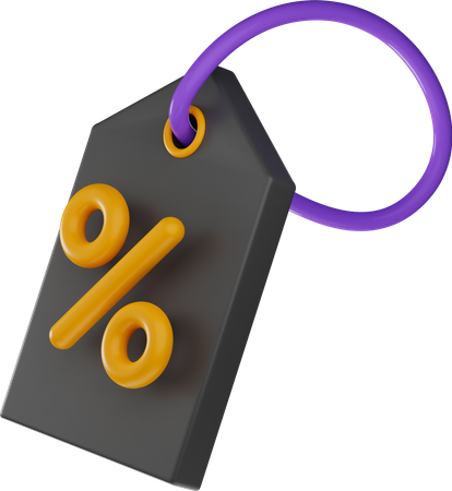 Price Tag  3D Illustration