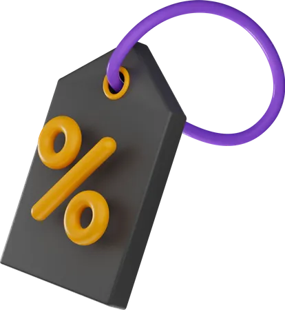 Price Tag  3D Illustration