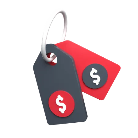 Price Tag  3D Illustration