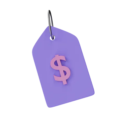 Price Tag  3D Illustration