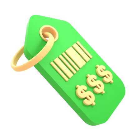 Price tag 3D Icon