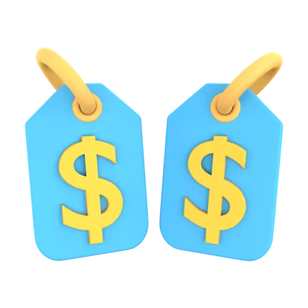 Price Tag  3D Icon