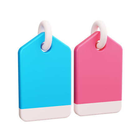 Price Tags  3D Icon