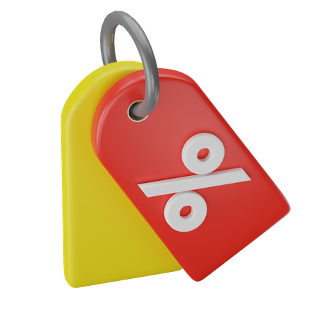 Pricetag  3D Icon