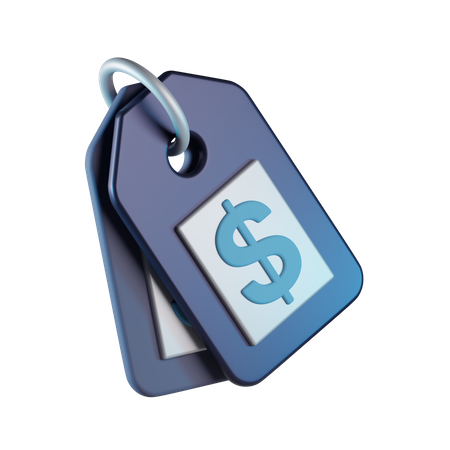 Pricetag 3D Icon