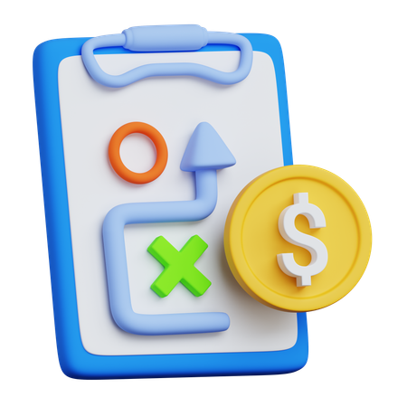 Pricing Strategy  3D Icon