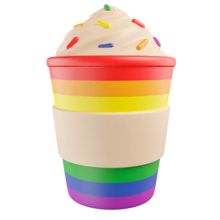 Pride Coffee  3D Icon