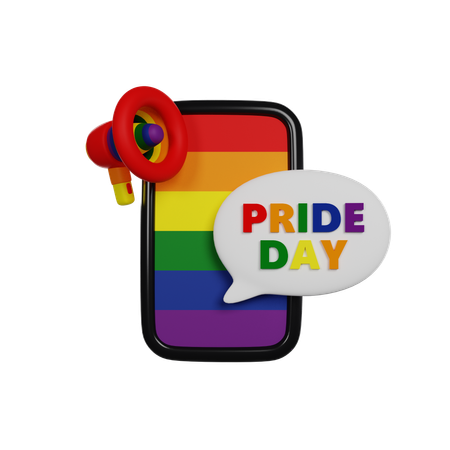 Pride Day  3D Icon