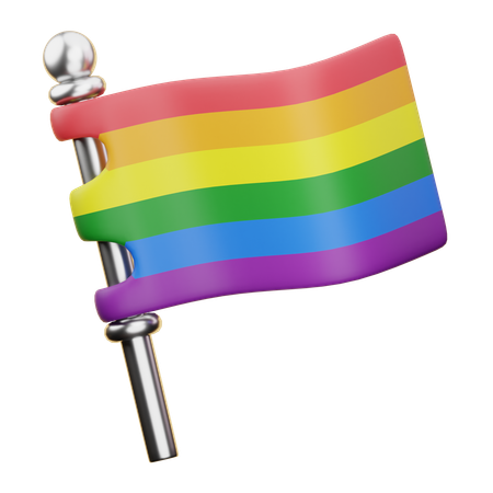 Pride Flag  3D Icon