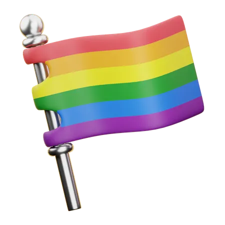 Pride Flag  3D Icon