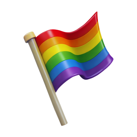 Pride Flag  3D Icon