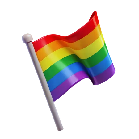 Pride Flag  3D Icon