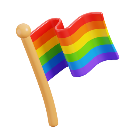 Pride Flag  3D Icon