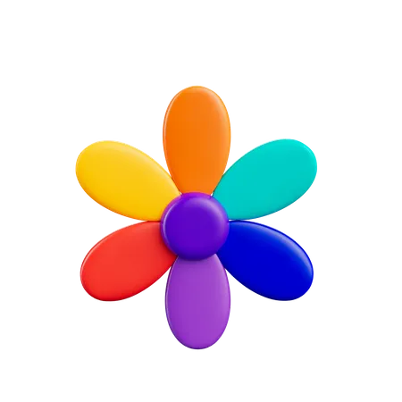 Pride Flower  3D Icon