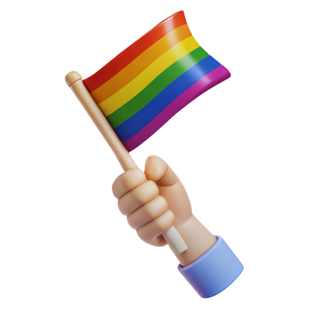 Pride Hand  3D Icon