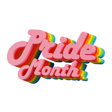 Pride Month  3D Icon