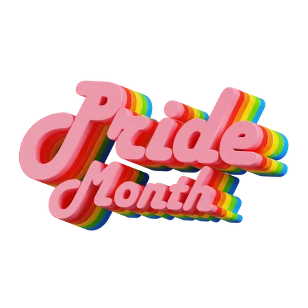 Pride Month  3D Icon