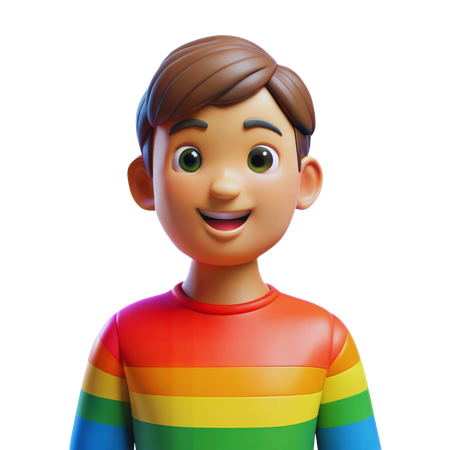 Pride Person  3D Icon