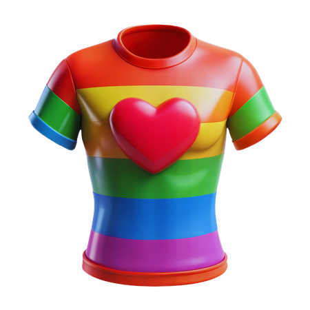 Pride Shirt  3D Icon