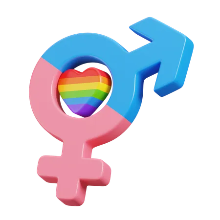 Pride Symbol  3D Icon
