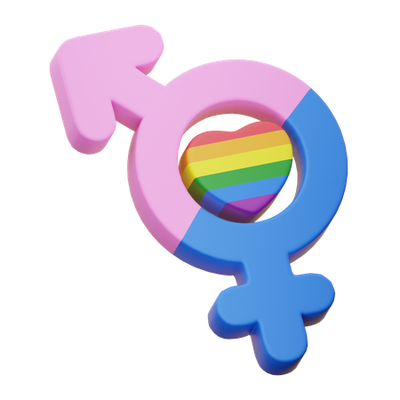 Pride Symbol  3D Icon