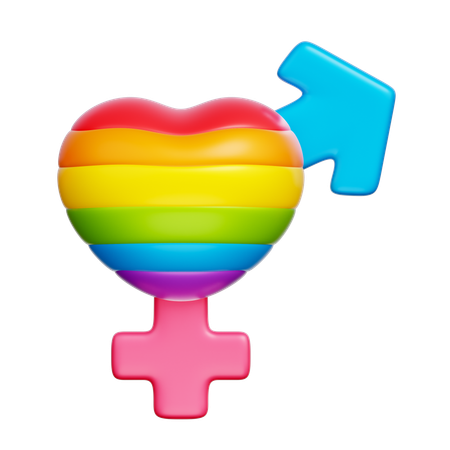Pride Symbol  3D Icon