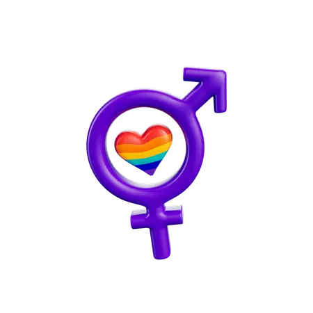 Pride Symbol  3D Icon