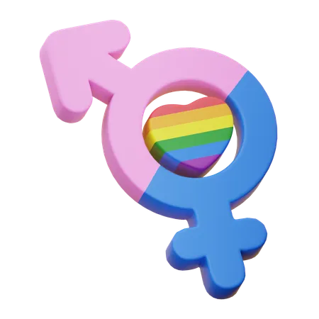 Pride Symbol  3D Icon