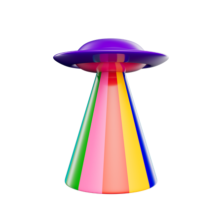 Pride Ufo  3D Icon
