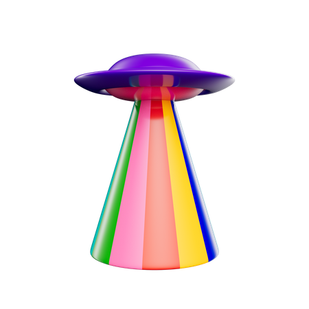 Pride Ufo  3D Icon