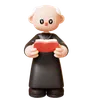 Priest With Bible