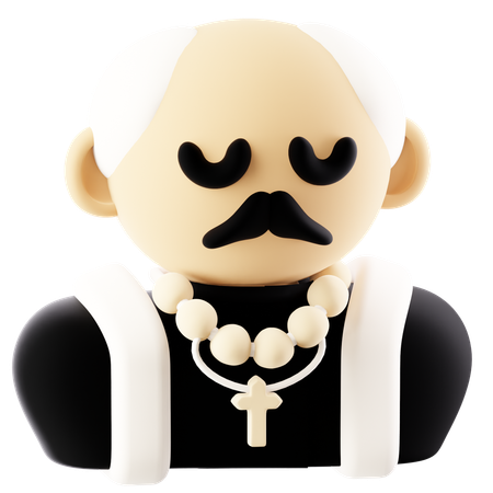 Priester  3D Icon