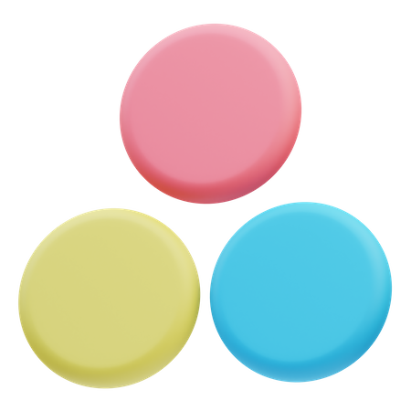 Primary Color  3D Icon