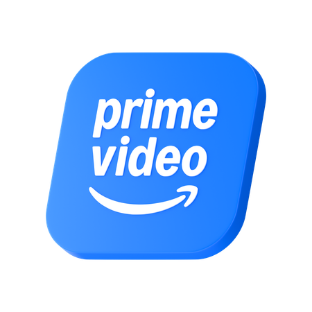 Logotipo do vídeo principal  3D Icon