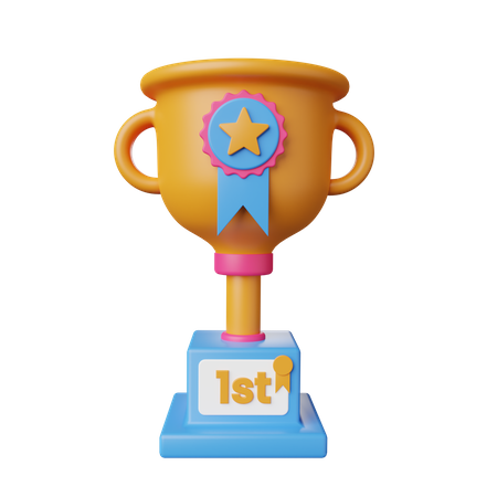 Primer ganador  3D Icon