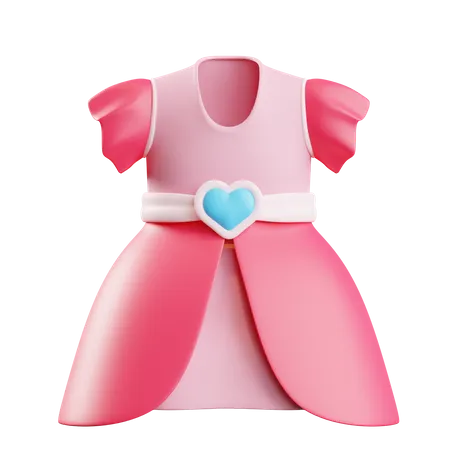 Princess Dress  3D Icon