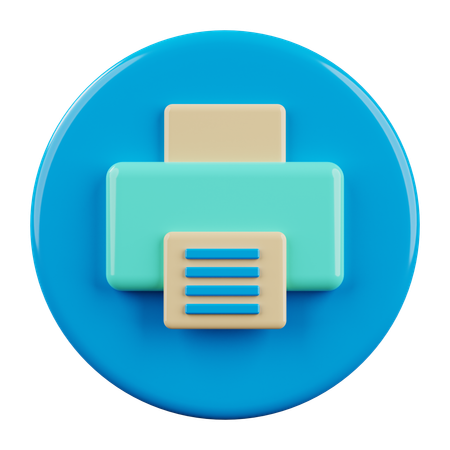 Print  3D Icon
