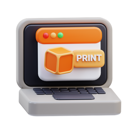 Print Completion  3D Icon
