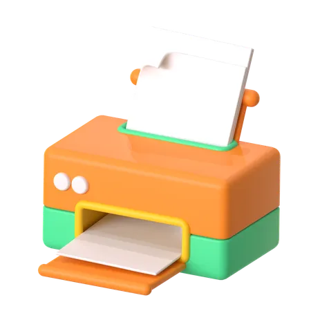 Print File  3D Icon