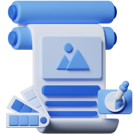 Print Out  3D Icon