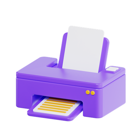Printer  3D Icon
