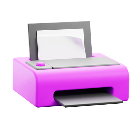 Printer  3D Icon