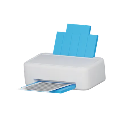 Printer 3 D Icon 3D Icon
