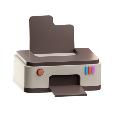 Printer  3D Icon