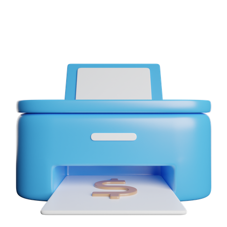 Printer  3D Icon