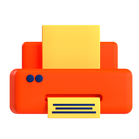 Printer  3D Icon