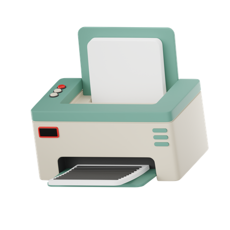 Printer  3D Icon