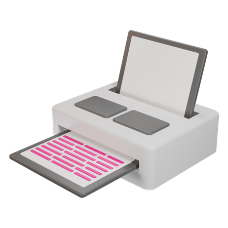 Printer  3D Icon