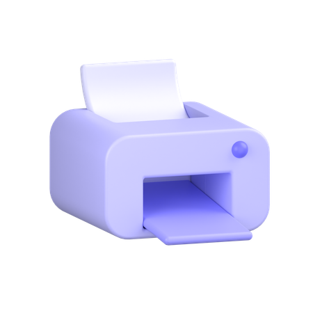 Printer  3D Icon